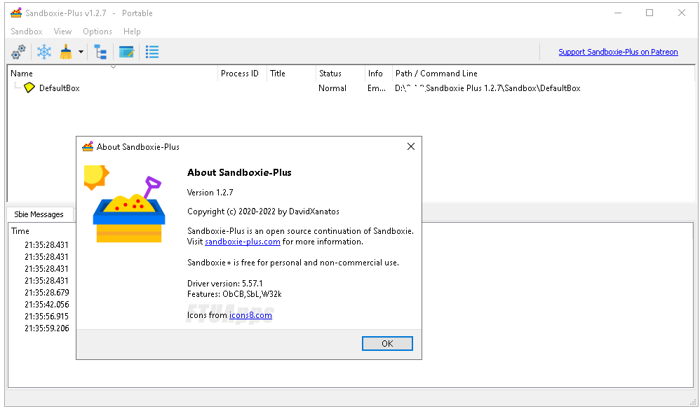Sandboxie 5.58.17 Crack With License Key Download 2022